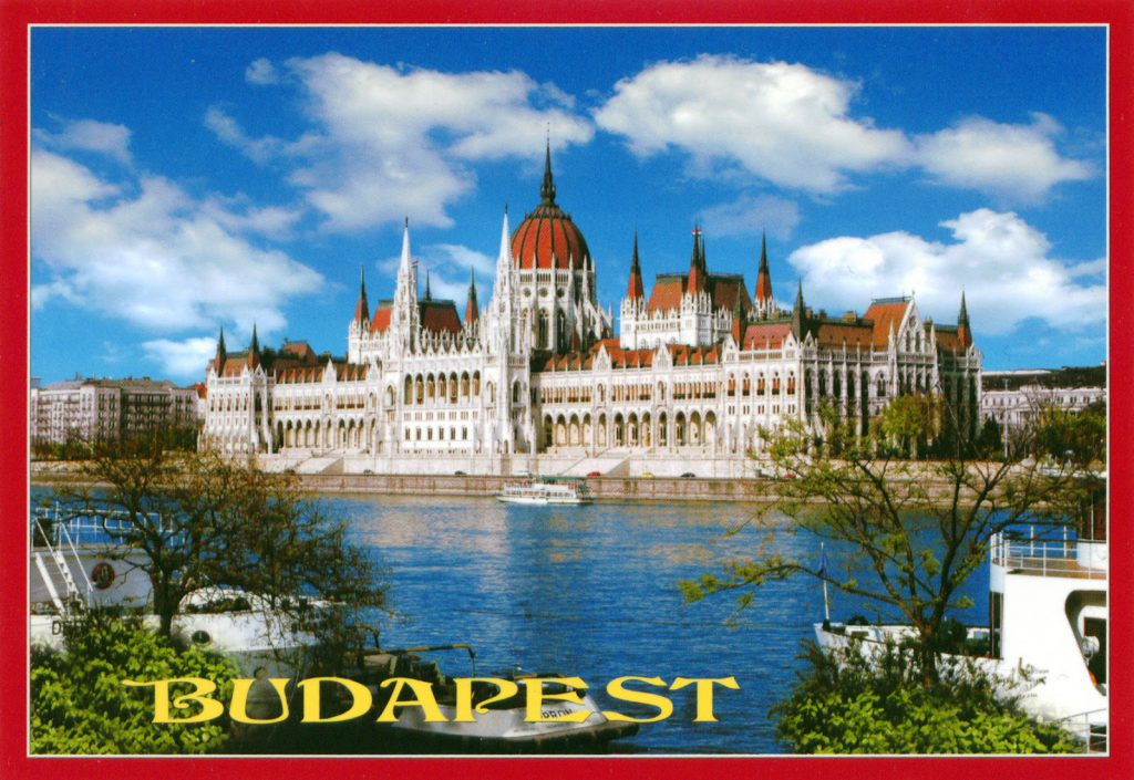 HUNGARY - Budapest, Hungarian Parliament Building